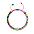 Heiliges Geom | Regenbogen-Hämatit | Einhorn-Silber x Spektrum | Oktaeder-Armband